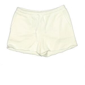 NEW Talbots Haven Well Within 100% Organic Cotton White Lounge Shorts Size L